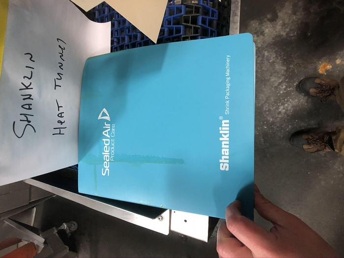 Used SHANKLIN MODEL T-62 S/S STAINLESS STEEL TWO ZONE HEAT TUNNEL