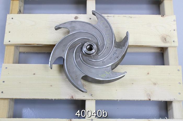 Unused Goulds 3196 4x6x13 6-Vane Pump Impeller #40040