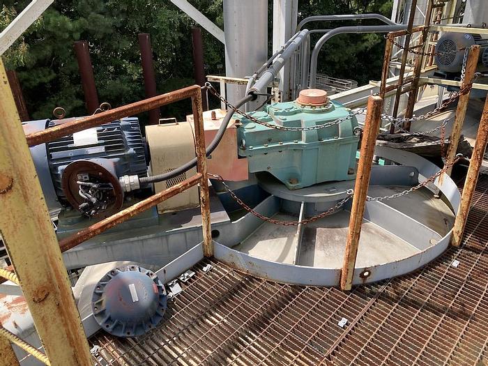 Used 20,000 GALLON CLEMMER STEEL CRAFT VERTICAL STAINLESS STEEL PRESSURE MIX TANK