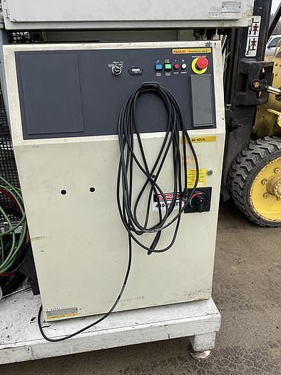 Used 2008 FANUC M10iA DUAL ARM ROBOTIC FOAM CELL WITH A/B SIDED INDEX TABE/ COULD CONVERT TO WELD CELL