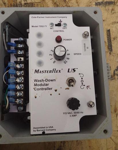 Used Pump, Peristaltic, Cole Pamer, MasterFlex 7552-71, B #S743338