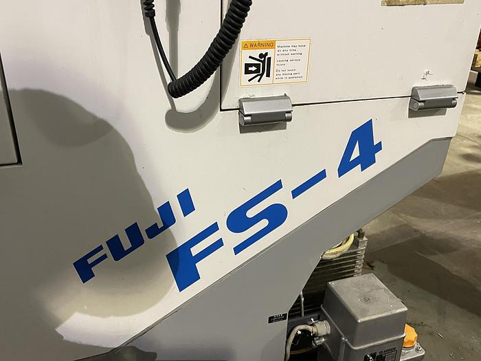 Used FUJI FS4-31 CNC GANG TOOL CNC LATHE WITH ROBOT LOADER