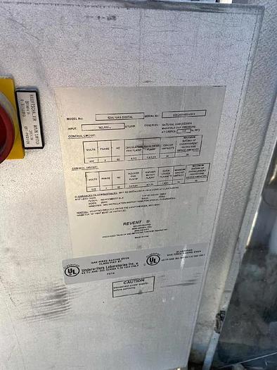 Used 2002 Revent 624 Double Rack oven Gas sold w/ guarantee - Can ship