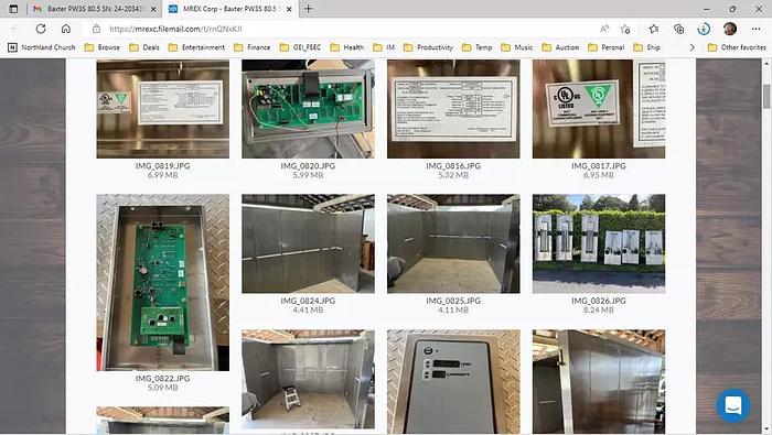 Used Proofer 2019 Baxter 6 Double Rack Proof Box BPW3S Excellent Condition - Can Ship