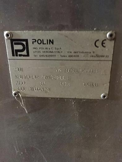 Used Polin MD Cookie Machine 2001 Wire Cut 1 to 6 month guarantee & shipping