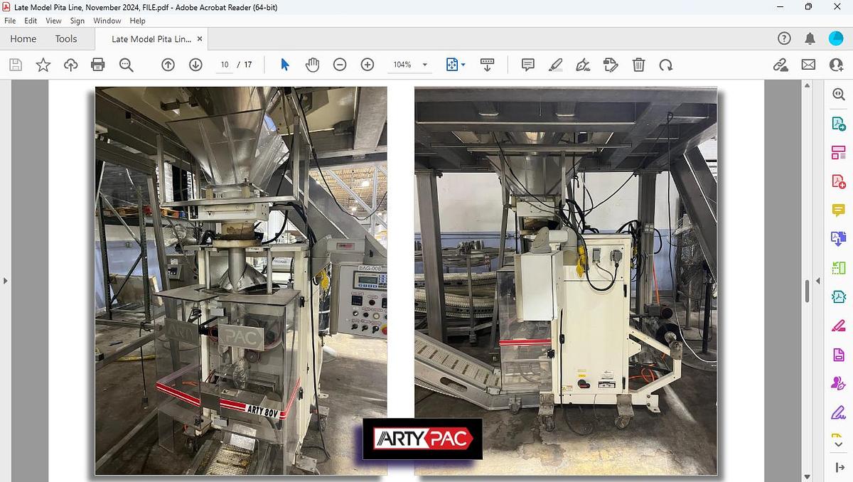 Used Pita Production Line two Ovens