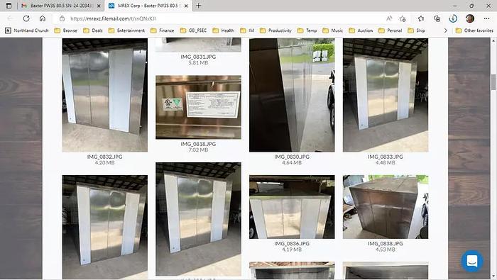 Used Proofer 2019 Baxter 6 Double Rack Proof Box BPW3S Excellent Condition - Can Ship