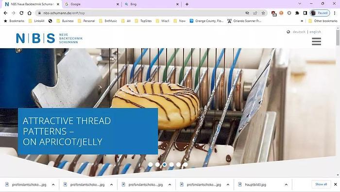 Schumann New Fondant Glazing Machine w/ guarantee