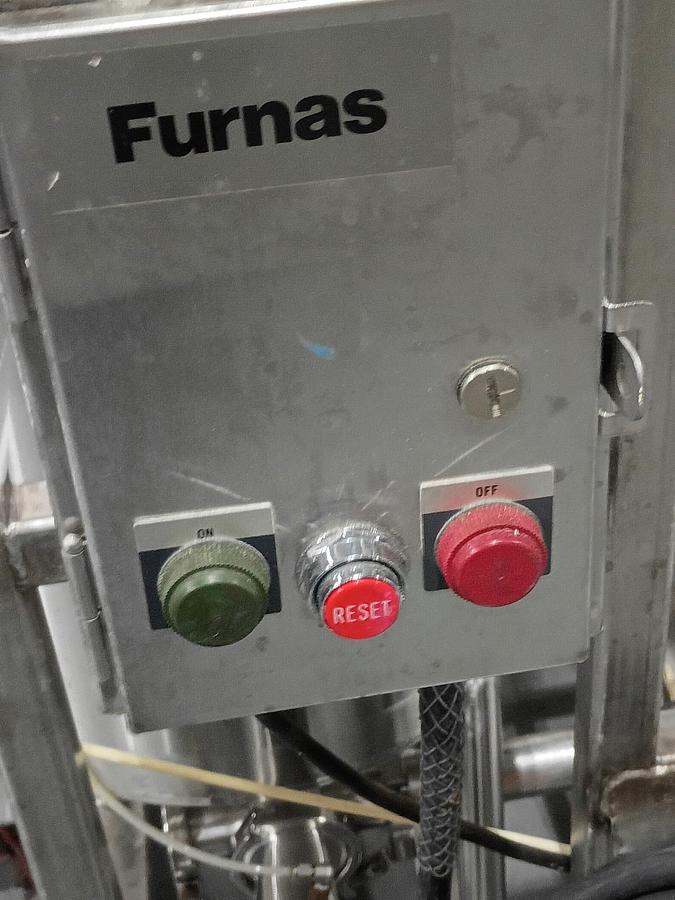 Used Furnas Metering Steam Feed Liquid Product Agitator - Call 407-608-2550