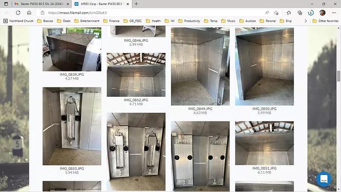 Used Proofer 2019 Baxter 6 Double Rack Proof Box BPW3S Excellent Condition - Can Ship