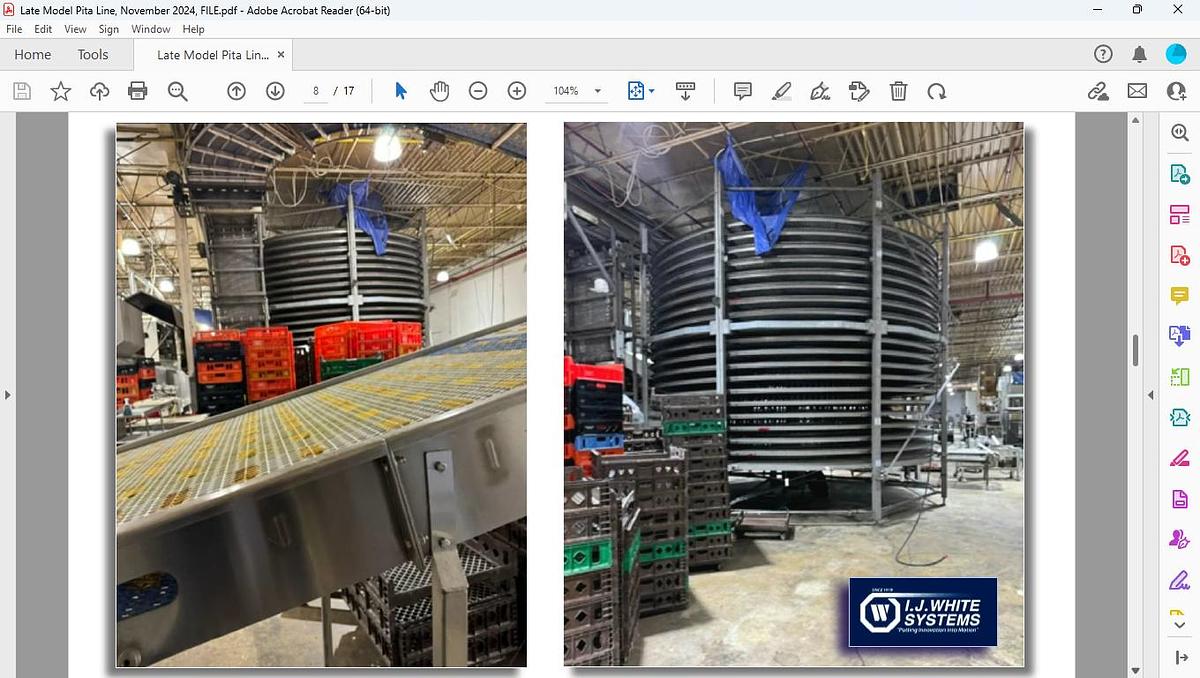 Used Pita Production Line two Ovens