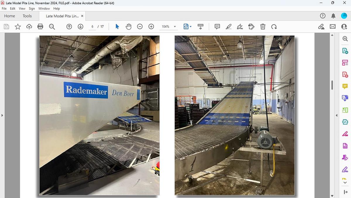 Used Pita Production Line two Ovens