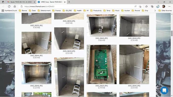 Used Proofer 2019 Baxter 6 Double Rack Proof Box BPW3S Excellent Condition - Can Ship