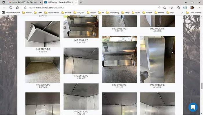 Used Proofer 2019 Baxter 6 Double Rack Proof Box BPW3S Excellent Condition - Can Ship