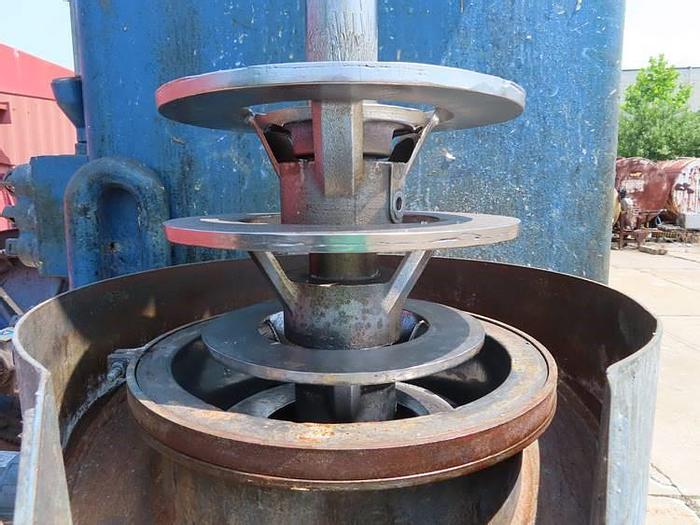 Used 40 HP EPWORTH VERTICAL SANDMILL - JACKETED (#9940)