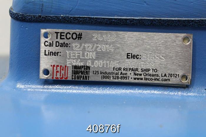 Refurbished Foxboro 10" Magnetic Flow Tube #40876