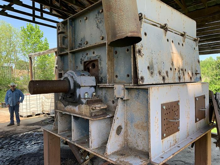 Used 2000 Jeffery  WD34 stationary Hammer mill System