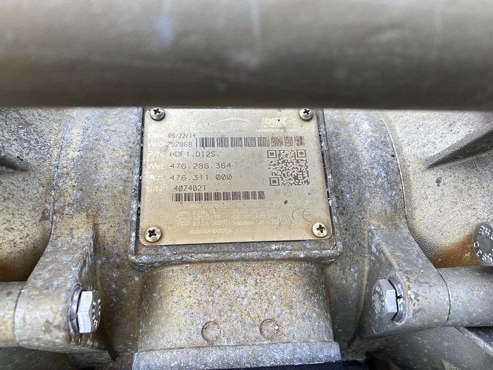 Used Used Sandpiper Model HDF1, DI2S stainless steel double-diaphragm pump