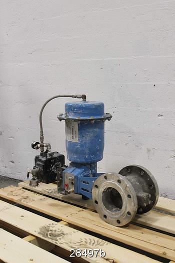 Used Neles Jamesbury R21cb04ccja 4.5" V- Ball Valve, Cg8m #28497