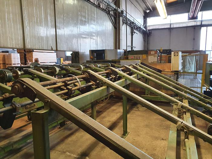 Used Weinig T&G production Linea produzione perline  Hydromat Super 30 B