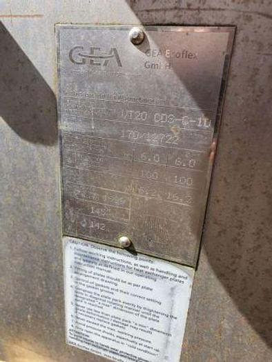 Used GEA VT20 Plate Heat Exchanger