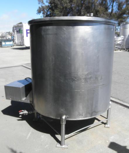 Used Tank, 565 Gallon, S/st, Agit, OT/DB, S741954 #S741954