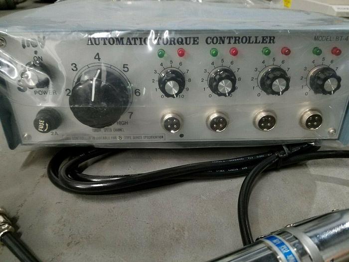 Used Automatic Torque Controlled ELECTRIC SCREWDRIVER with multi Drivers & Adapters