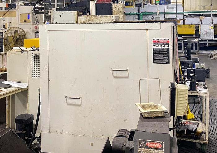 Used FADAL MAG 4020 VMC WITH FANUC Oi CNC CONTROLS & 4TH AXIS INDEXER