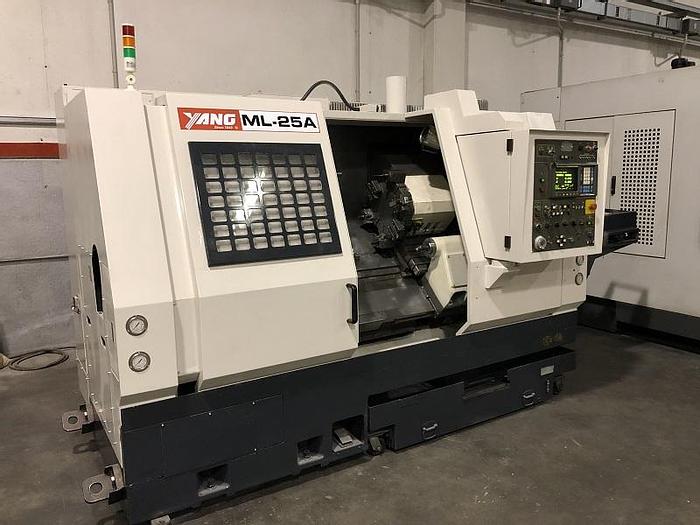 Usato TORNIO YANG ML - 25 A CNC FANUC O - T