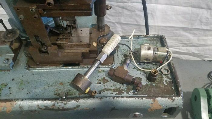 Used Hugold Pneumatic Air Press Assembly Inserting Stamping
