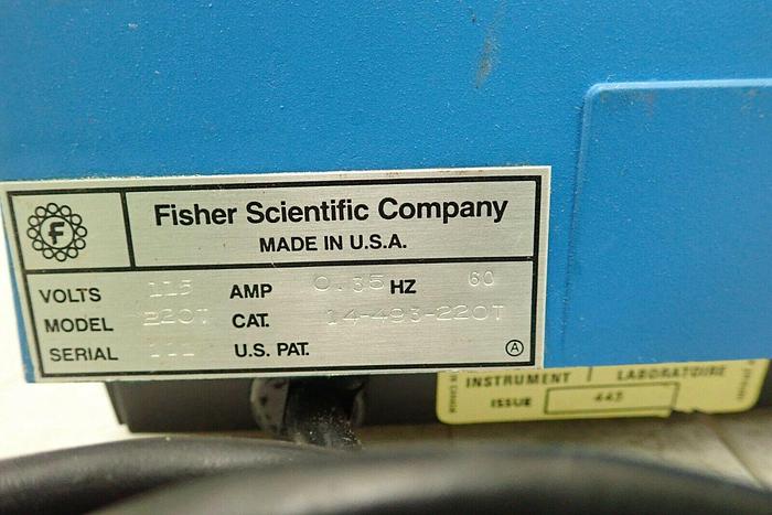 Used Fisher Scientific Model 220T 14-493-220T Thermix Stirrer
