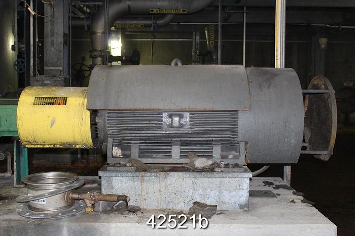 Used Toshiba 8DG200L1HH A/C Motor, 200 Hp, 900 Rpm, 5010US Frame #42521