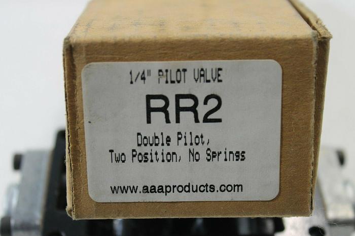 AAA PRODUCTS INTERNATIONAL MODEL RR2 VALVE