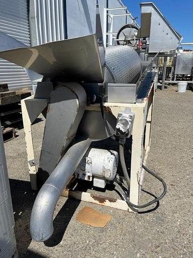 Used Maseto Rotary Wastewater Screen 39.5" Long x 16" Diameter