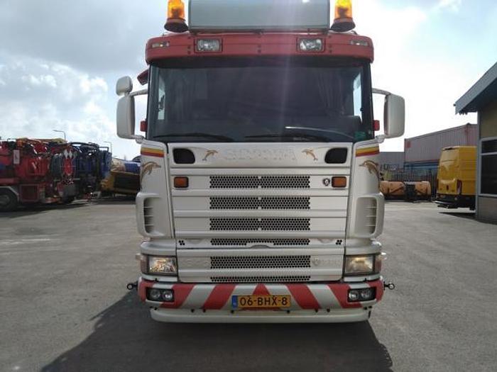 Gebruikt 2004 SCANIA + Helmers recycler 164 G