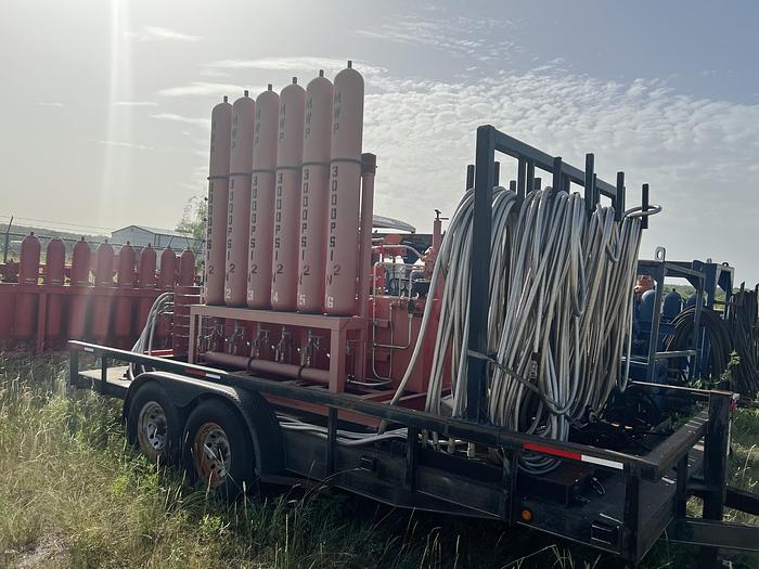 Used Koomey  Trailer mounted closing unit