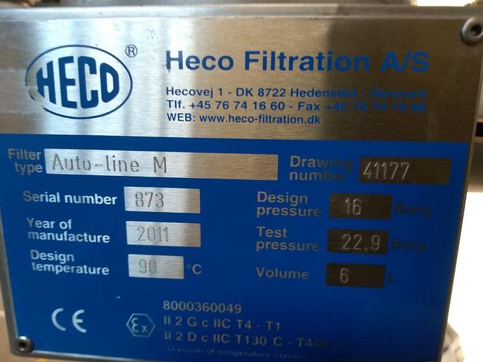 Usado Automatischer selbstreinigender Filter, Auto line M, Hiflux / Heco Denmark,  gebraucht-Top