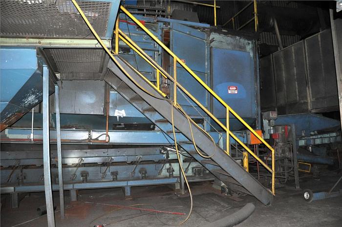 Used 2000 WHEELABRATOR/BMD ROCKER BARREL CONTINUOUS SHOT BLAST