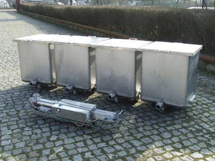 Używane Zestaw do transportu pompowego produktów połpłynnych i gęstych