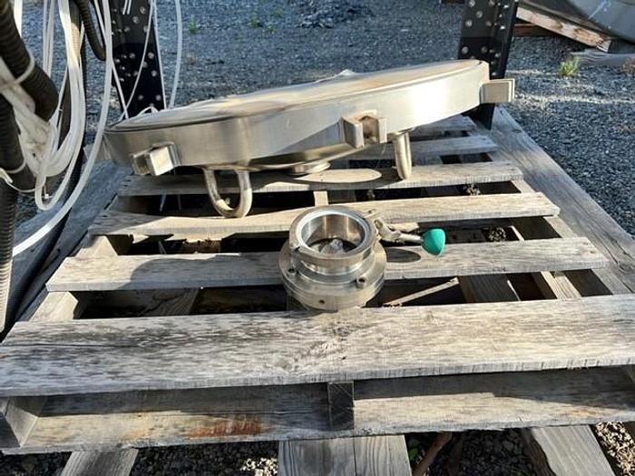 Used Dryer, Vacuum, Conical, 10 CF, S/st, Filter, Lee, #S732159