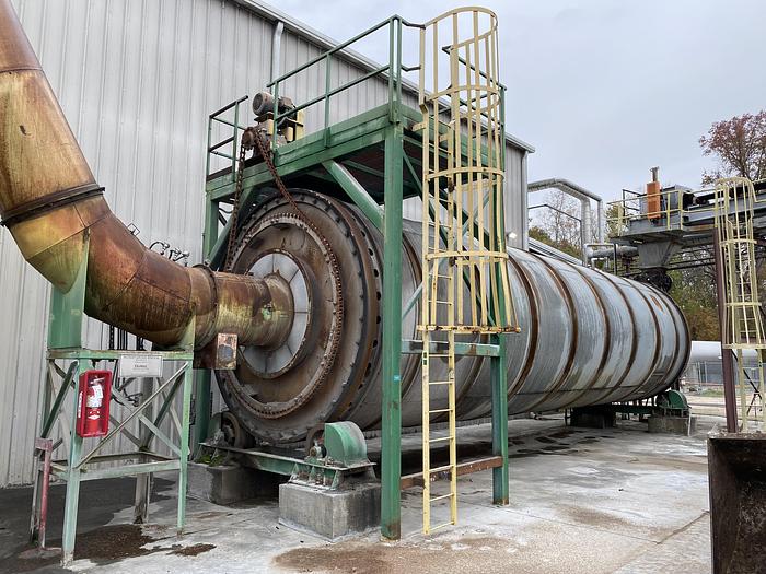 Used Used Duske Model SPD-8000 Carbon Steel Rotary Dryer System