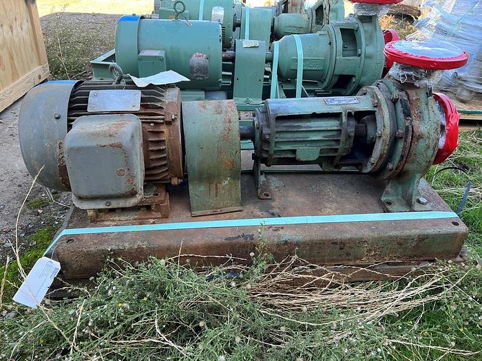 Used Pump, Centrif, 7.5 HP, 3" In / 2.5" Out, TACO #C744912