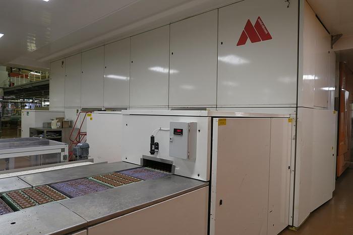 Used Frozen Cone Chocolate Moulding Line