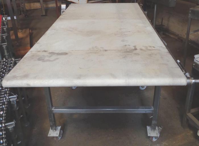 Used Conveyor, Belt, 30" x 5'10", Food Grade, S/st, 1 HP, #C742851