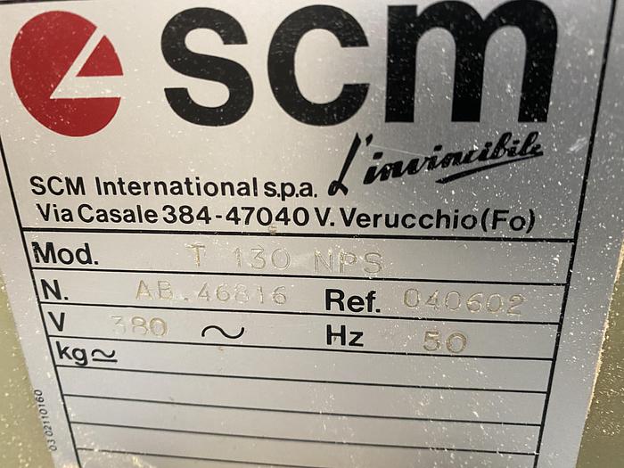 Used SCM T130 NPS Spindle Moulder