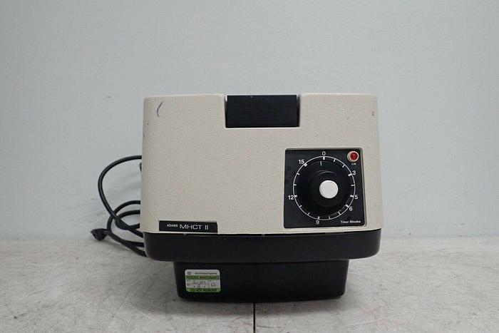 Used Becton Dickinson Adams MHCT II Centrifuge with 24-Place Head
