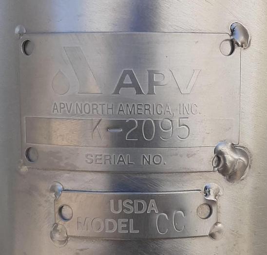 Used Tank, 1,500 Gallon, 316 S/ST, APV, 6' x 6'6", Insul, Sani, #S743268