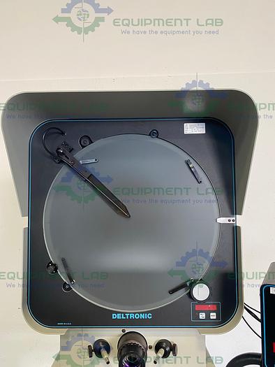 Used Deltronic DH216 16" Horizontal Optical Comparator System w/ MPC-5 Controller