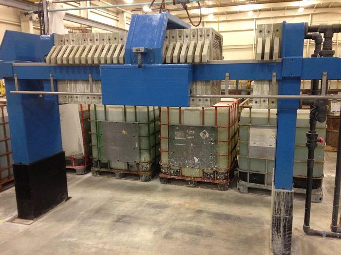 Used Filter, P&F, 24" X 24", PPL, 8 CF, JWI, 28 Plates #A742383