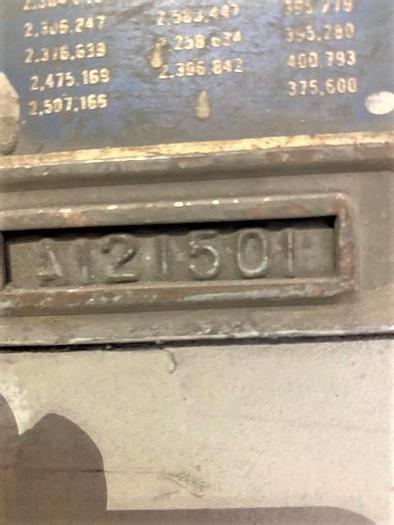 Excellent 1976 Wheelabrator 96" Swing Table